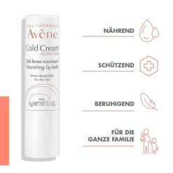 Discount Avene Cold Cream Nutrition Lippenpflegestift, 4 g