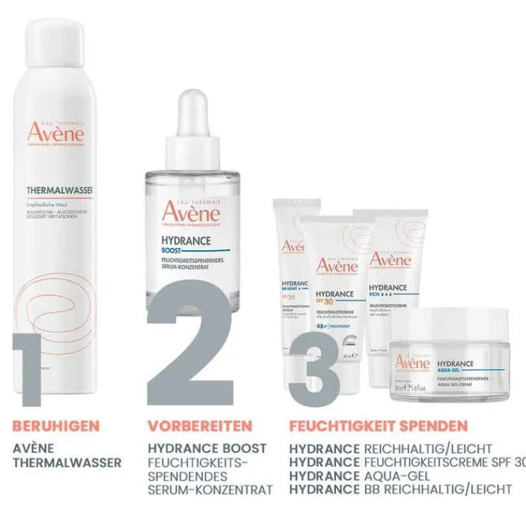 Avene Hydrance Boost feuchtigkeitsspendes Serum-Konzentrat, 30 ml