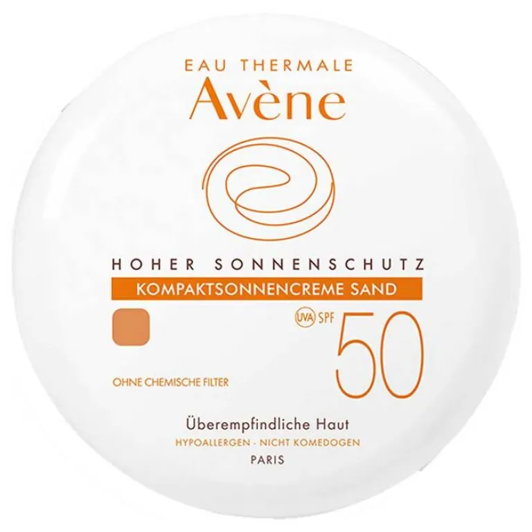 Sale Kompaktsonnencreme sand SPF 50, 10 g Mineralische Sonnencreme|Lsf 50+
