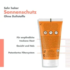 Hot Sonnencreme SPF 50 + ohne Duftstoffe, 50 ml Lsf 50+|Gesicht