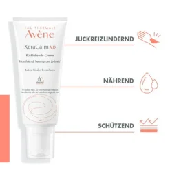 Hot XeraCalm A.D rückfettende Creme, 200 ml Trockene & Sensible Haut|Cremes & Balsame
