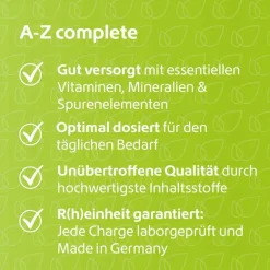 Discount R(h)ein Nutrition A-Z complete Kapseln, 120 St