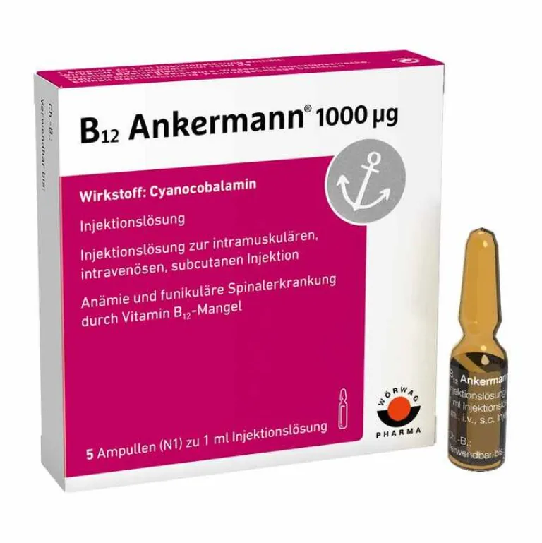 Hot Ankermann B12 ® 1000 µg Vitamin B12 Injekt, 5X1 ml