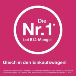 Sale B12 ® 1000 µg Vitamin B12 Tabletten hochdosiert, 50 St Vitamin B12 (Cobalamin)