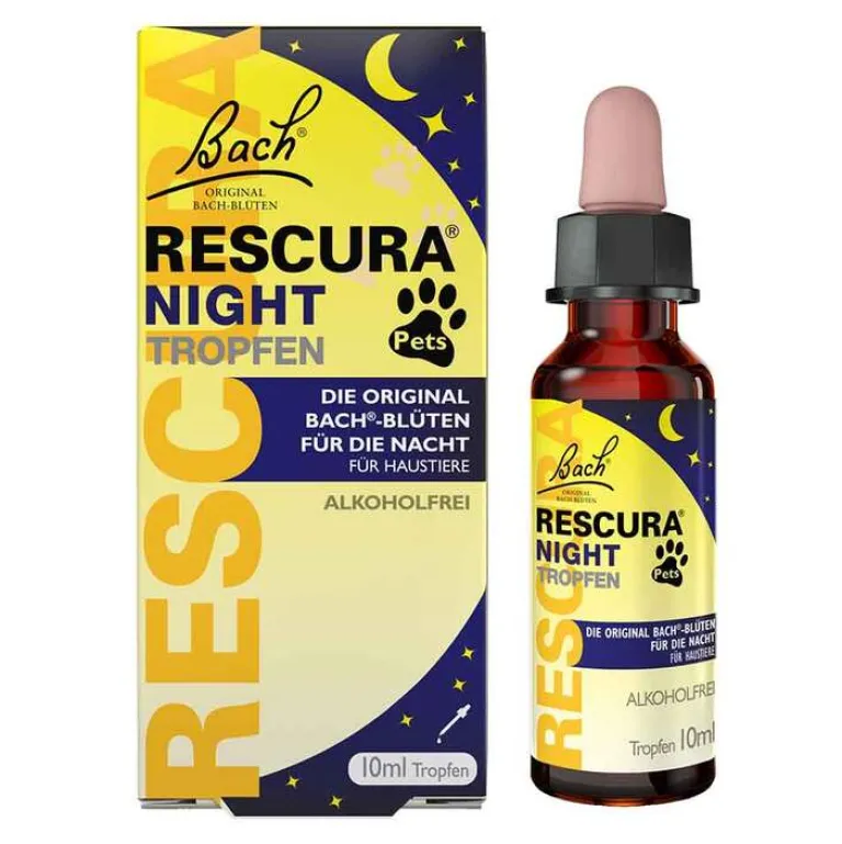 Hot Bachblüten Original Night Pets Tropfen alkoholfrei , 10 ml Bachblütentropfen|Bachblüten Für Tiere