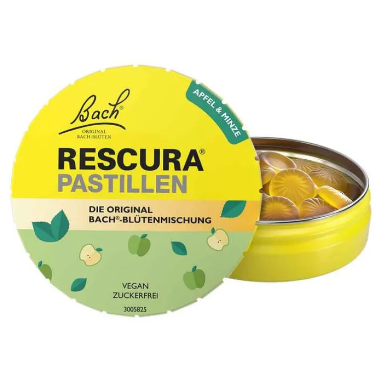 Discount Bachblüten Original Pastillen Apfel-Minze, 50 g Bachblütentropfen