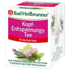 Best Bad Heilbrunner Kopf-Entspannungs Tee Filterbeutel, 8 St