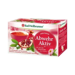 Hot Bad Heilbrunner Kräutertee Abwehr Aktiv, 20 St