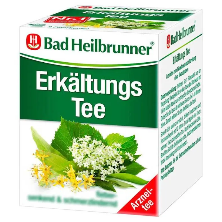 Best Bad Heilbrunner Tee Erkältung N Filterbeutel, 8X2.0 g