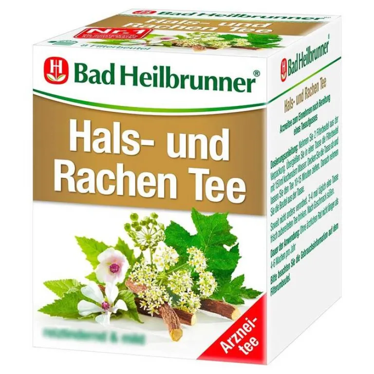 Online Bad Heilbrunner Tee Hals- und Rachen Filterbeutel, 8X1.75 g