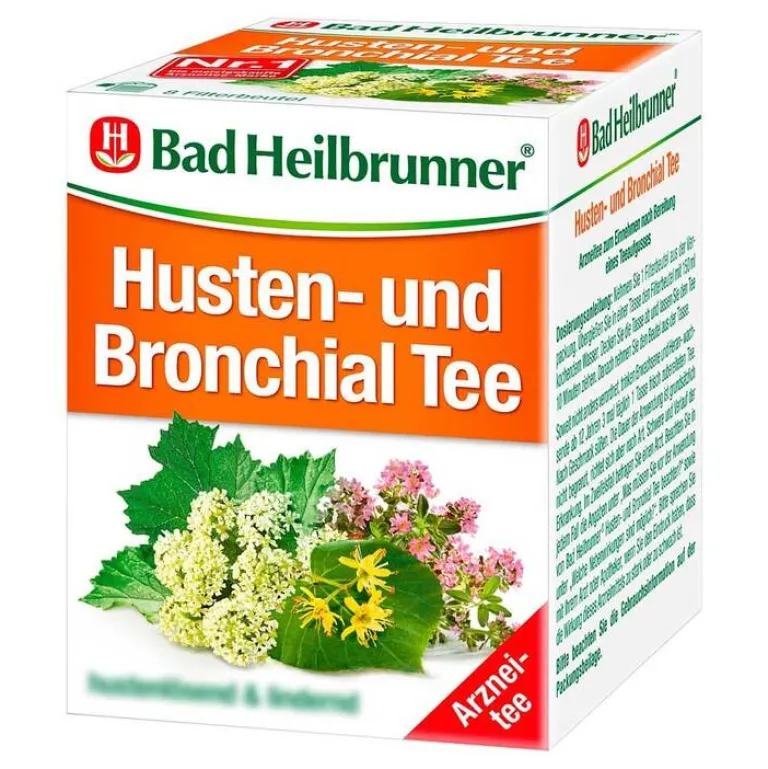 Online Bad Heilbrunner Tee Husten und Bronchial N Beutel, 8X2.0 g