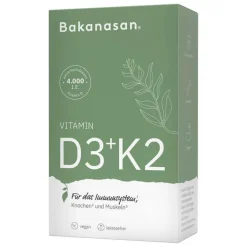 Online Bakanasan Vitamin D3 + K2 Kapseln, 60 St