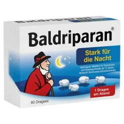 Sale Stark für die Nacht überzogene Tabletten, 60 St Baldrian