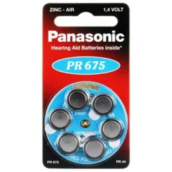Hot Batterien für Hörgeräte PR 675, 6 St Batterien