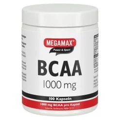 Bcaa 1.000 mg Megamax Kapseln, 100 St