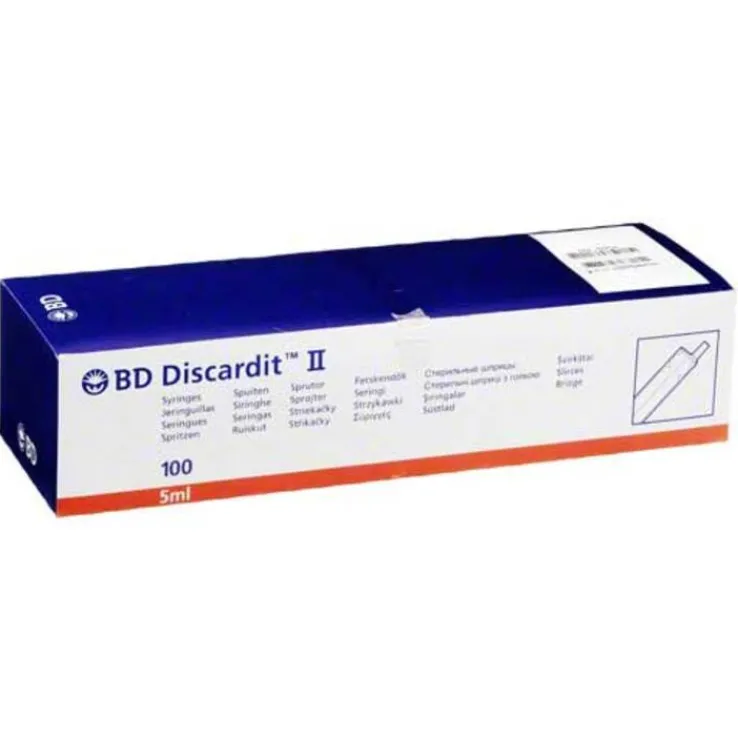 BD Discardit II Spritze, 100X5 ml