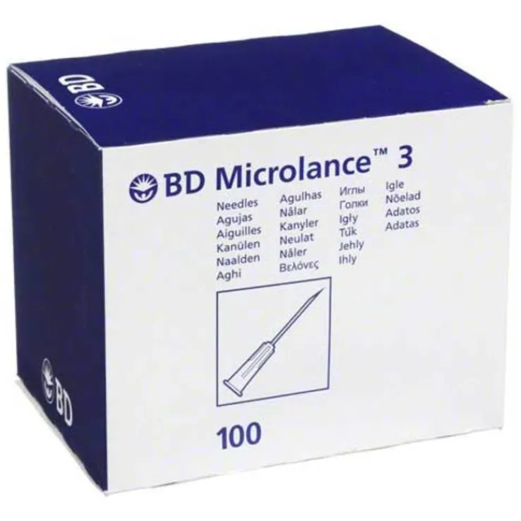 BD Microlance Kanüle 21 G 1 1 / 2 0,8x40 mm, 100 St