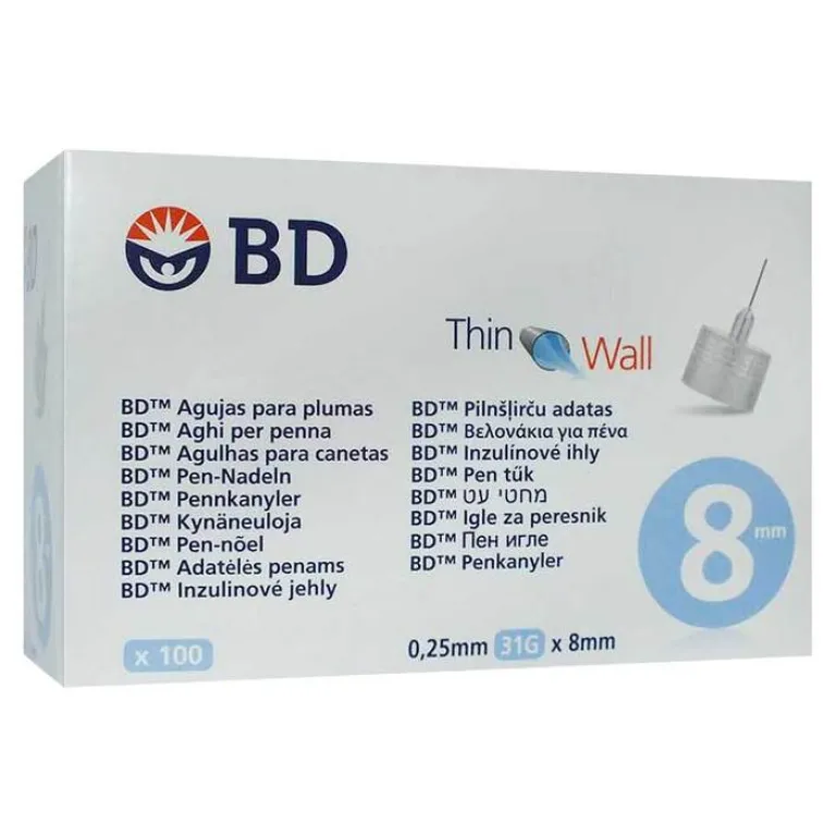 Sale BD Thin Wall Pen-Nadeln 0,25 31 Gx8 mm, 100 St
