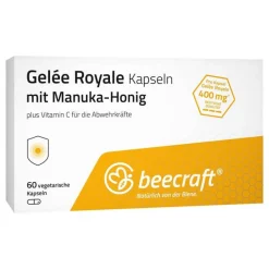 Outlet Beecraft Gelee Royale Kapseln mit Manuka-Honig, 60 St Gelee Royal