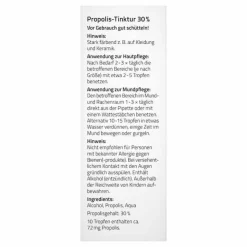 Hot Propolis Tinktur 30%, 30 ml Mundspülung
