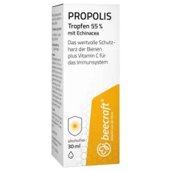 Clearance Beecraft Propolis Tropfen 55% plus Echinacea, 30 ml