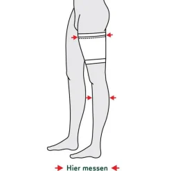 Clearance Manfred Sauer Beinbeutel Tasche Carebag L mit aufgenähter Tasche, 1 St