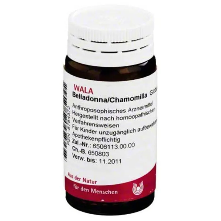 Wala Belladonna Chamomilla Globuli, 20 g