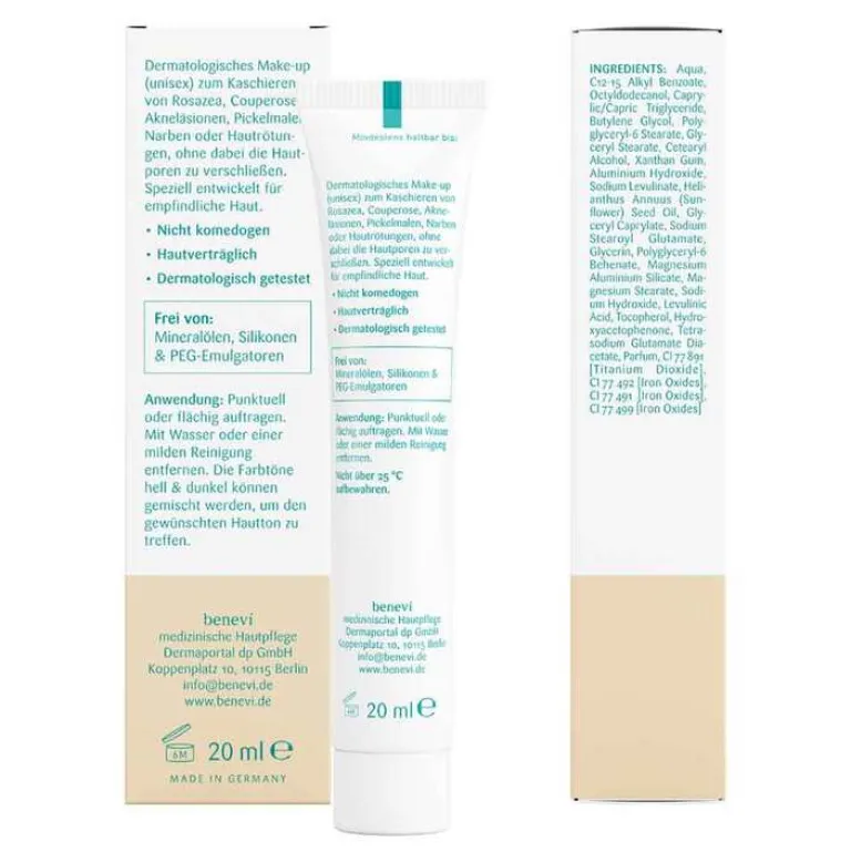 New Color Pigmentcreme dunkel, 20 ml Make Up|Pigmentflecken