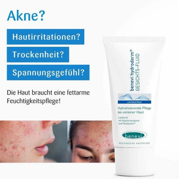 Benevi Hydroderm Gesichts Fluid, 50 ml