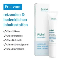 Sale Hydroderm Pickel Akut Gel, 15 ml Unreine Haut|Sonstige Gesichtspflegeprodukte