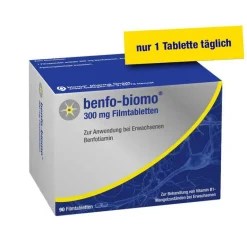 Online Benfo- 300 mg Filmtabletten, 100 St Vitamin B1 (Thiamin)