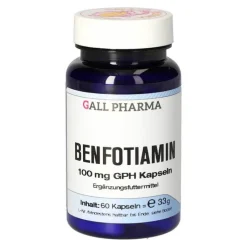 Benfotiamin 100 mg GPH Kapseln vet. (für Tiere), 60 St