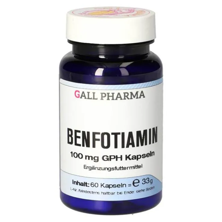 Benfotiamin 100 mg GPH Kapseln vet. (für Tiere), 60 St
