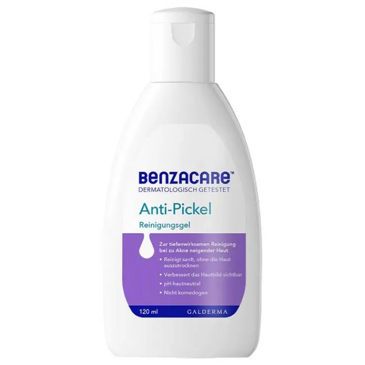 Benzacare Anti-Pickel Reinigungsgel, 120 ml