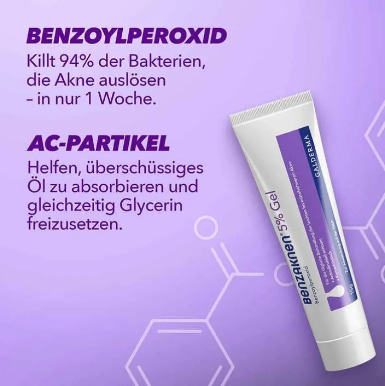 Sale Benzaknen ® 5% Gel bei leichter bis mittelschwerer Akne, 40 g