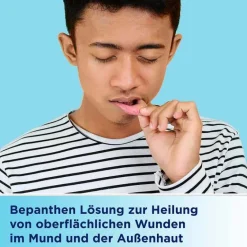 Bepanthen Lösung bei Schleimhautverletzungen im Mundraum, 50 ml