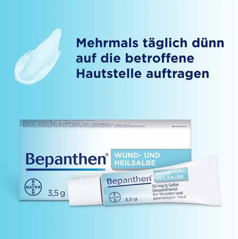 Discount Bepanthen Wund- und Heilsalbe bei oberflächlichen Hautverletzungen, 3.5 g