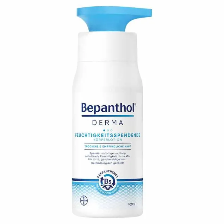 Bepanthol Derma feuchtigkeitsspendende Körperlotion, 1X400 ml