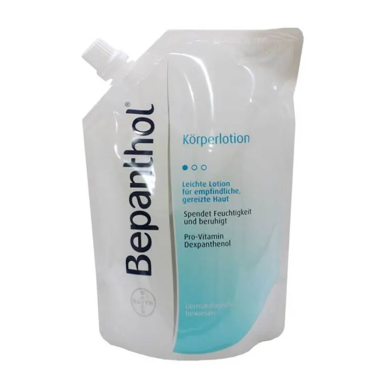 Hot Bepanthol Körperlotion Nachfüllbeutel, 400 ml