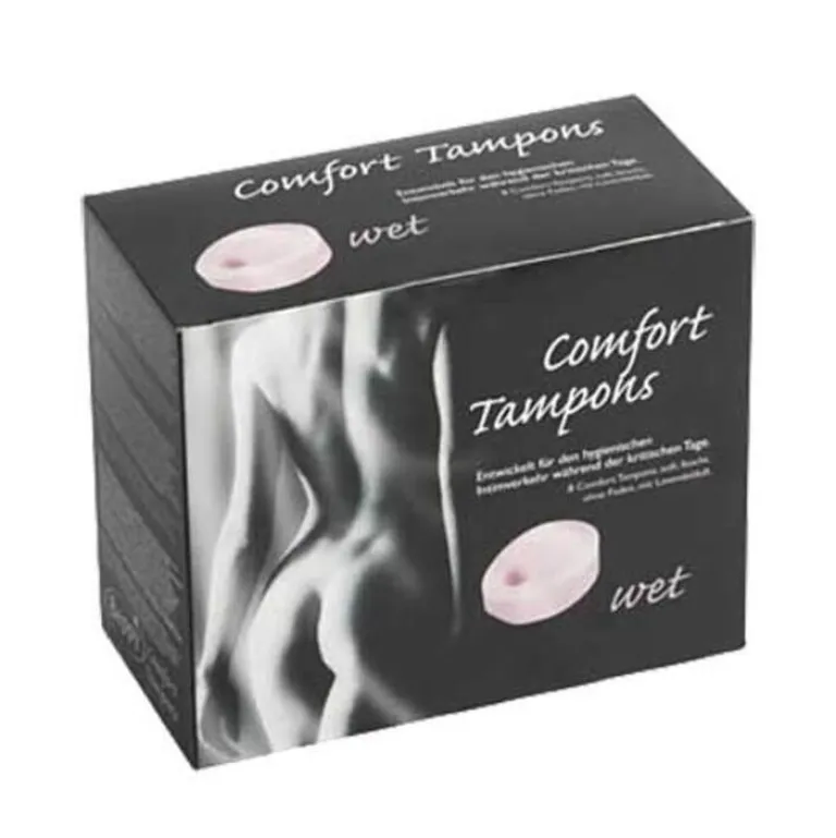 New Beepy Beppy Comfort Tampons Wet, 8 St