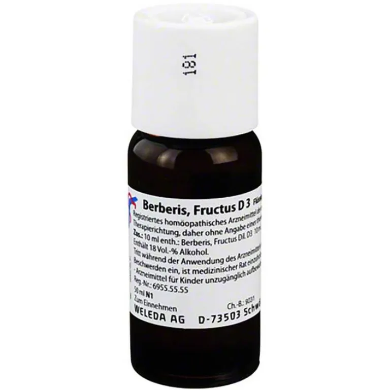 Hot Weleda Berberis Fructus D 3 Dilution, 50 ml