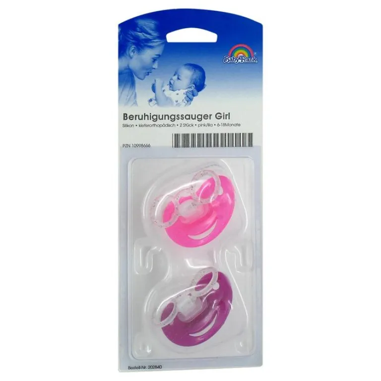 Sale Beruhigungssauger Kirsche Silikon Girl 6 - 18 M., 2 St Schnuller