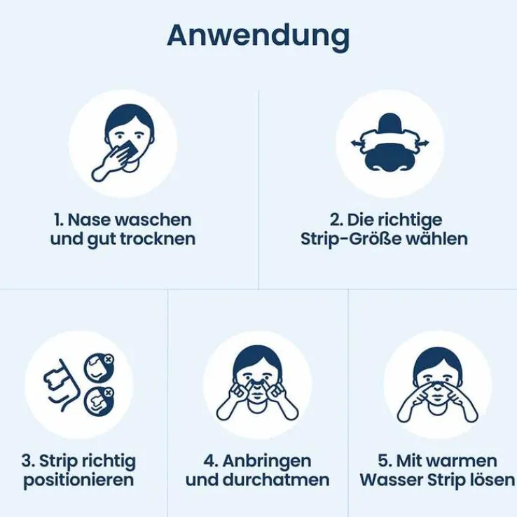 Besser Atmen Breathe Right® Nasenpflaster normal beige, 30 St