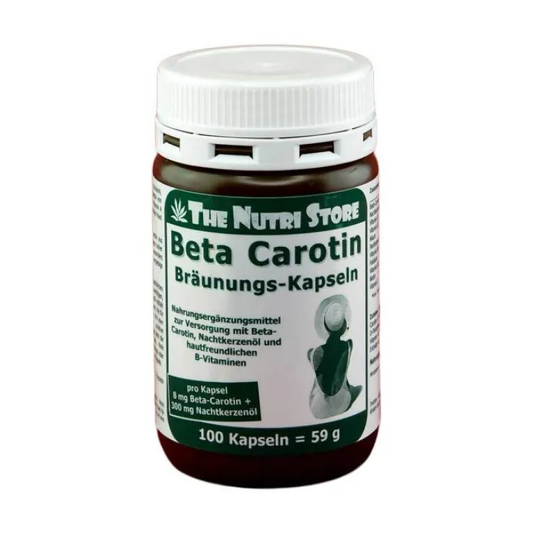 Best The Nutri Store Beta Carotin 8 mg Bräunungskapseln, 100 St