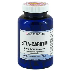 Online Gall Pharma Beta Carotin 5 mg Kapseln, 180 St
