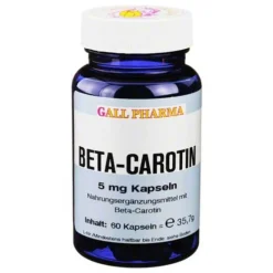 Hot Gall Pharma Beta Carotin 5 mg Kapseln, 60 St