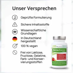 Hot Betadianin Kapseln, 60 St Zink|Vitamin C (Ascorbinsäure)