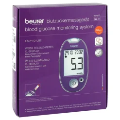 Online Blutzuckermessgerät GL 44 mmol / l lila, 1 St Blutzuckermessgerät