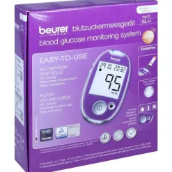 Discount Beurer Blutzuckermessgerät GL 44 mg / dl lila, 1 St