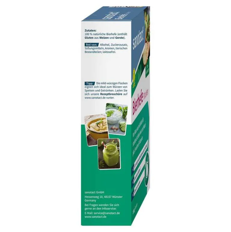 New Bierhefe Flocken sanotact, 100 g